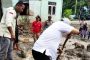 Datangi Lokasi Banjir Bandang, Wahyu IP Bantu Warga Terdampak Bencana