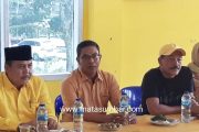 Kedatangan WIP Balon Bupati Tanah Datar di Sambut Baik Ketua Penjaringan Partai Golkar
