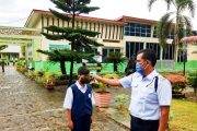 PBM Tatap Muka di SMP Negeri 1 Luhak Nan Duo Tetap Menerapkan Protokol Covid-19