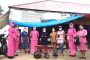 Aktivitas di Pasar Rakyat, Polsek Sikabaluan Terapkan Wajib Pakai Masker