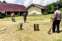 Agar Nyaman Beraktivitas, Polsek Sipora Goro Bersama Bersihkan Lingkungan Kantor