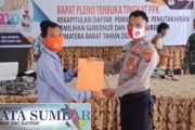 Rapat Pleno DPHP Tingkat PPK Kecamatan di Hadiri Bhabinkamtibmas Polsek Sipora