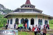 Sudah Lama di Tinggalkan, Masjid Muhajirin Km 37 di Fungsikan Kembali Polsek Sikakap