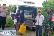 Dinyatakan Sembuh, Koramil Sikakap Bantu Pemulangan Pasien Covid-19 Ke Dusun Manganjo