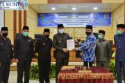 DPRD Setujui Ranperda Perubahan APBD 2020 Kota Padang Panjang Sebagai Perda