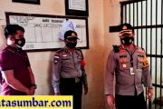 Kunjungan Kapolres Mentawai di Sambut Personel Polsek Sikakap
