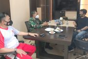 Sinergitas TNI-Polri, Dansatgas TMMD Silahturahmi Dengan Kapolres Mentawai