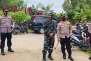 Sinergitas Pimpinan TNI-Polri di Mentawai Dalam Pengecekan Pengamanan Ibadah Paskah