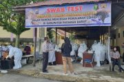 175 Personel Polres Pasbar Ikuti Swab Test