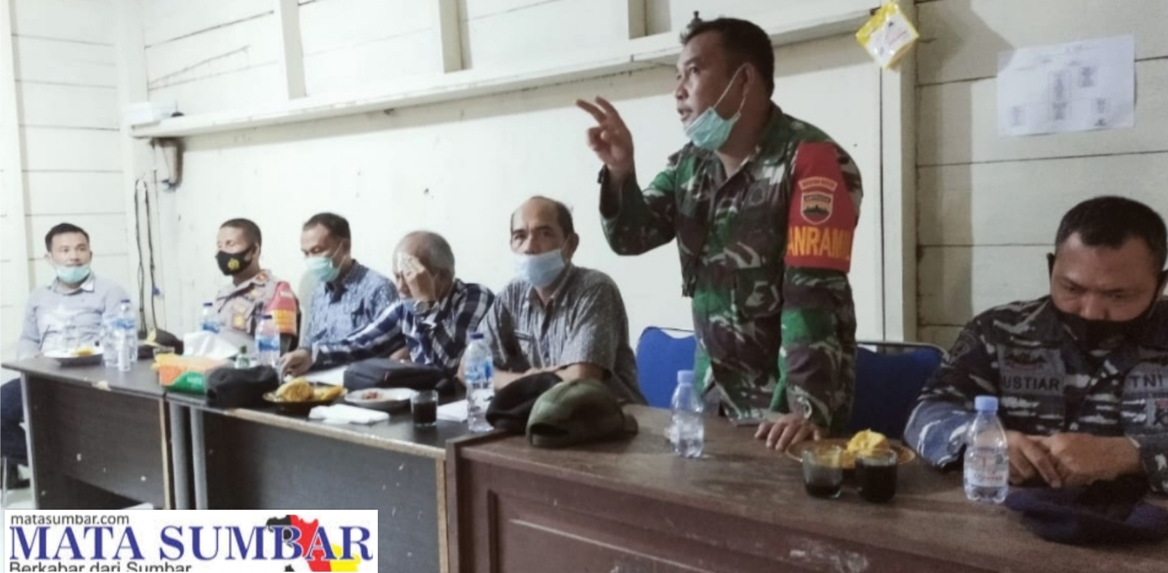 Danramil Sikakap Ikuti Rapat P2KD Terkait Bacakades di Dua Desa