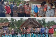 Balai Pemerintahan Desa Lampung Tinjau PPKM dan Pelaksanaan Pilkades di Mentawai