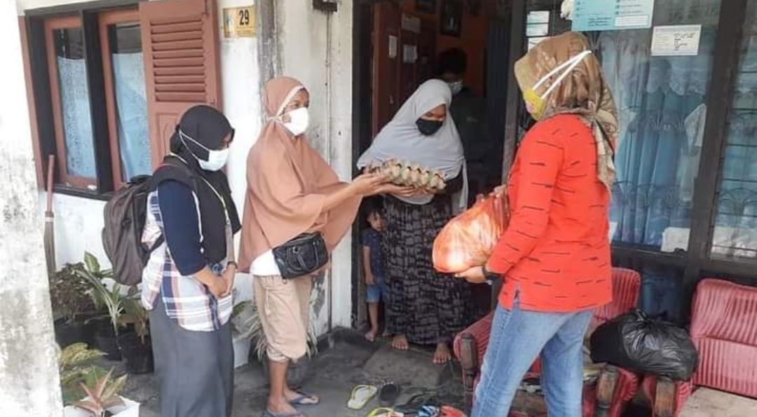 Jalani Isolasi Mandiri, Suplai Makanan Dibantu Warga, Kepedulian di RT 5 Patut di Contoh