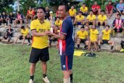 Akhir Masa Jabatan Kasatreskrim Mentawai Silahturahmi Bersama Masyarakat Dalam Ajang Olahraga Sepak Bola