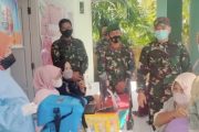 Dandim 0311 Pessel Tinjau Pelaksanaan Serbuan Vaksinasi di Kenagarian Kambang Barat