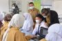Vaksinasi di SMPN 5 Padang Panjang di Ikuti 149 Pelajar Dengan Semangat