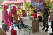 Gerai Vaksinasi Presisi di SMAN 1 Siberut Selatan di Ikuti Lebih Kurang 400 Pelajar di Lakukan Secara Bertahap
