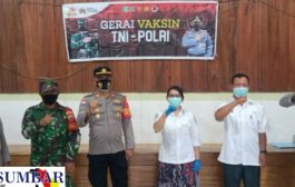 116 Orang Ikuti Vaksinasi TNI-Polri di Puskesmas Bulasat Terdiri Dari Lansia, Masyarakat dan Pelajar