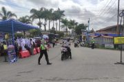 Satlantas Polres Bukittinggi Bersama Satgas Covid-19 Lakukan Pemeriksaan Vaksinasi Bagi Pengendara