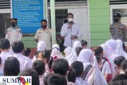 Polres Mentawai Bersama Tim Gabungan Sosialisasi dan Edukasi Pelajar Terkait Penanganan dan Pencegahan Covid-19