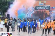 Mahasiswa ISI Bersama Polres Padang Panjang Keluar Sebagai Juara III Nasional Lomba Orasi