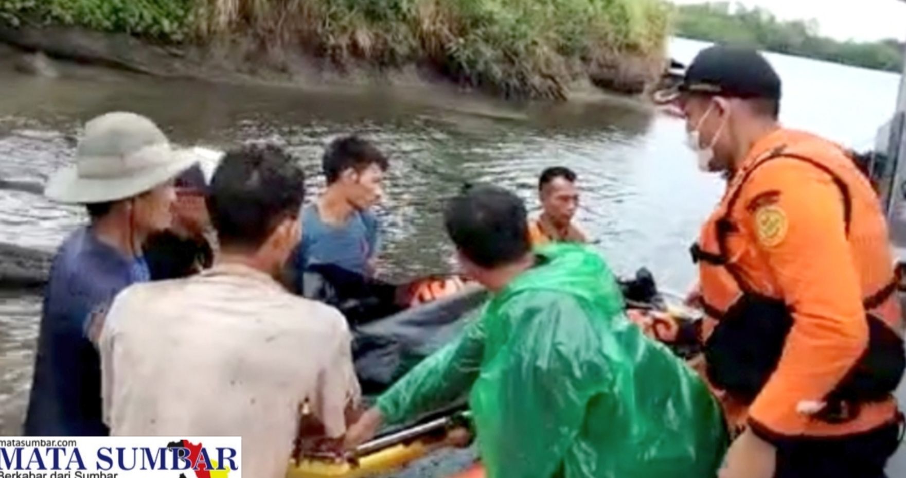 Insiden Perahu Terbalik di Muara Sikabaluan, Hari Ini 1 Orang Korban di Temukan