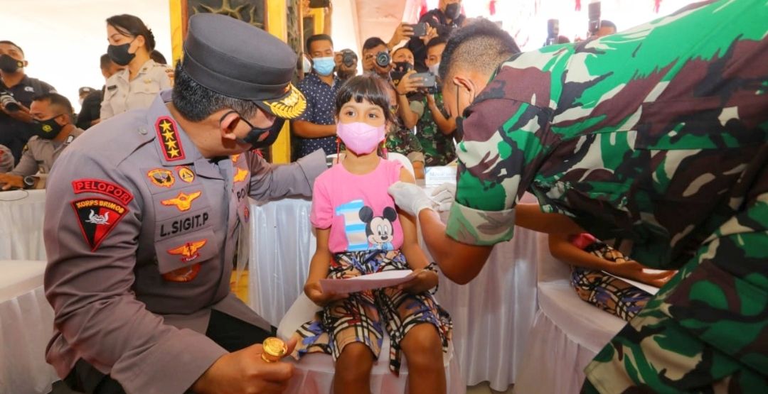 Akselerasi Vaksinasi, Kapolri Minta Forkopimda Maluku Untuk Terus Kejar Target