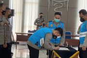 Seleksi SIP Angkatan 51 Tahun 2022 Polda Sumbar di Tandai Dengan Penandatanganan Pakta Integritas
