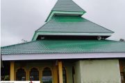 Renovasi Mesjid Darul Falah Jorong Talang Dasun Rampung 80%