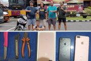 Curi Handphone, Pelaku di Lumpuhkan Tim Klewang Polresta Padang