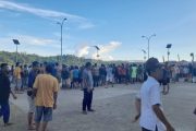 Turnamen Bhayangkara ke-76 di Polsek Sikakap Menjadi Pusat Keramaian, Perputaran Ekonomi Hidup