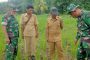 Kasdim 0319 Mentawai Tinjau Perkembangan Sawah di Dusun Pogari