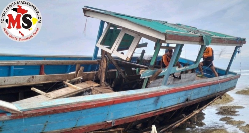 Kapal Terdampar di Pulau Pitojat, Korban Belum Ada Tanda di Temukan