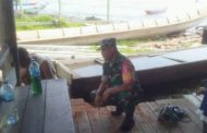 Komsos Dengan Warga Binaan, Babinsa Serda Hermanto Bahas Usaha Body Boat