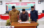 Diawal Tahun 2023 Rapat Paripurna DPRD Tanah Datar Sepakati 2 Ranperda Menjadi Perda