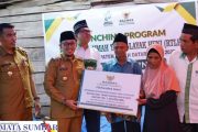 Program Rehab RTLH Dari BAZ Tanah Datar Resmi dilaunching, Bupati Eka Putra : Ini Sejalan Dengan Program Pemerintah Daerah