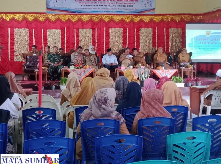 Musrembang Kecamatan Salimpaung Hanya  Dihadiri Satu Anggota DPRD Kabupaten Tanah  Datar