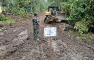 Pembukaan Jalan TMMD ke-166 Sudah Mencapai 50 Persen
