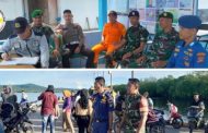 Personel Kodim 0319 Mentawai PAM Arus Mudik Lebaran