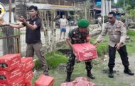 Bantuan Korban Gempa Dari Kemensos di Salurkan di Kecamatan Siberut Utara