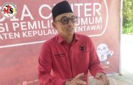 PDIP Daftarkan 20 Bacaleg ke KPU Mentawai, Target Lebih 4 Kursi