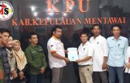 PKB Daftarkan Berkas Bacaleg ke KPU Mentawai, Syahrul : Target Kita Bisa 4 Kursi