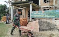 Satgas TMMD Ke-116 Rehab Gereja GPDI Sangkakala Secara Bertahap
