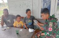 Timkes TMMD Ke-116 Berikan Layanan Kesehatan Gratis Kepada Masyarakat