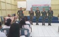 Sosialisasi Bela Negara di SMA Setia Plus, Dan SSK Satgas TMMD Ajak Siswa Belajar Dengan Tekun