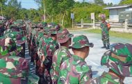 Cek Kesiapan Personel, Dansatgas TMMD Ke-116 Pimpin Apel Pagi
