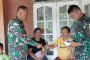 Timkes TMMD ke-116 Berikan Pengobatan Gratis di Dusun Berkat
