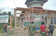 Satgas TMMD Terus Kebut Penyelesaian Mushola Ashsadah