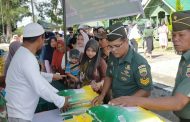 Kodim 0319/Mentawai Buka Pangan Murah, Hanya Beberapa Jam Beras Habis