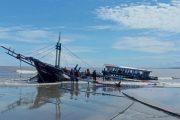 Hendak Menarik Kapal Bagan, Bot Layang Terbalik 2 Orang Hilang Satu Berhasil di Temukan