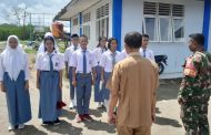 9 Anggota Paskibra Siberut Utara dan Barat di Lepas Ke Tingkat Kabupaten
